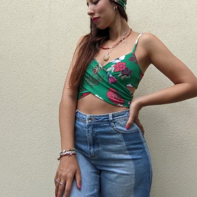 Crop top Azalea a fantasia